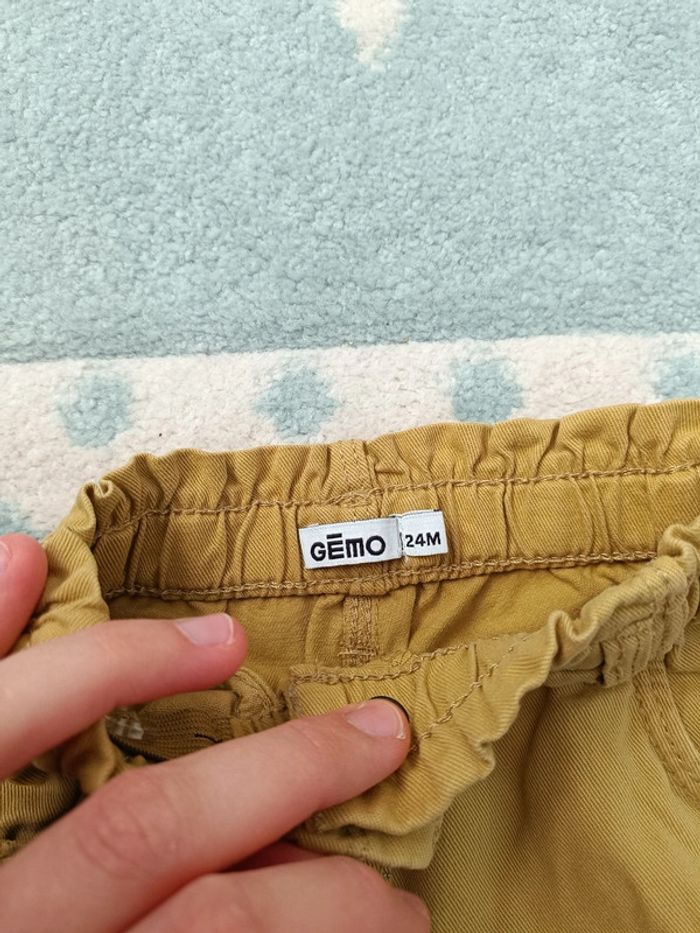 Pantalon fille Gémo 24 mois - photo numéro 2