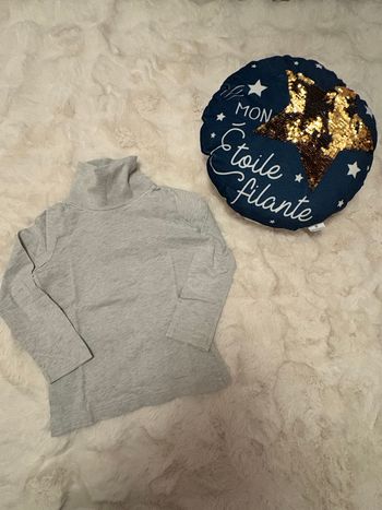 Sous pull col roulé TAO taille 5 ans 