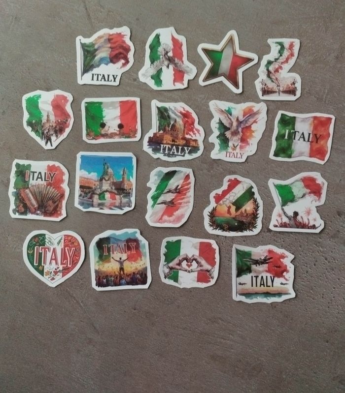 Lot stickers autocollants Italie 🇮🇹