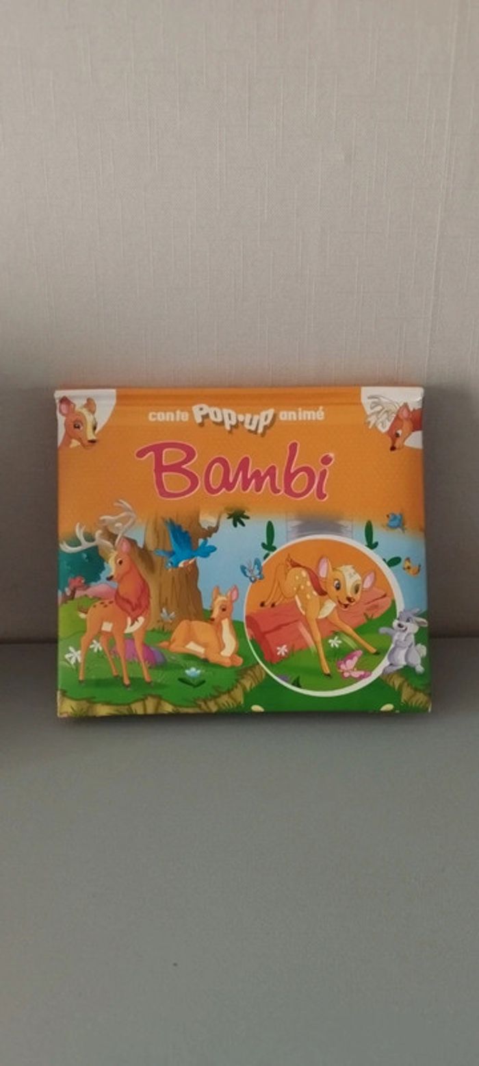 Conte pop-up animé Bambi