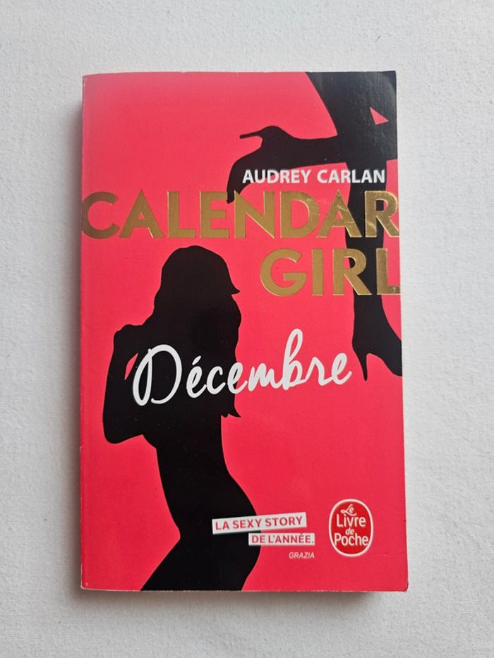 Livre calendar girl décembre