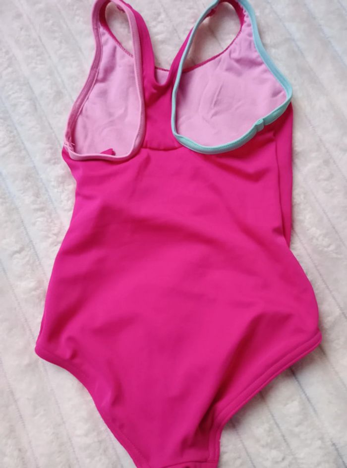 Maillot 1 pièce rose 8 ans - photo numéro 4