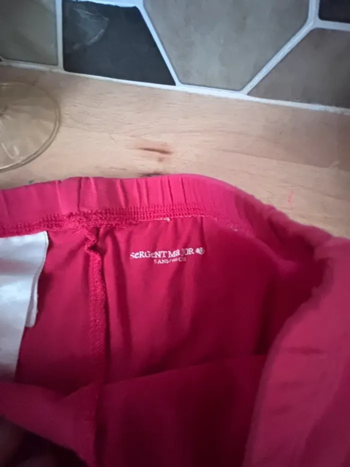 Pyjama chemise de nuit + legging fin • Sergent Major • 5 ans - photo numéro 8