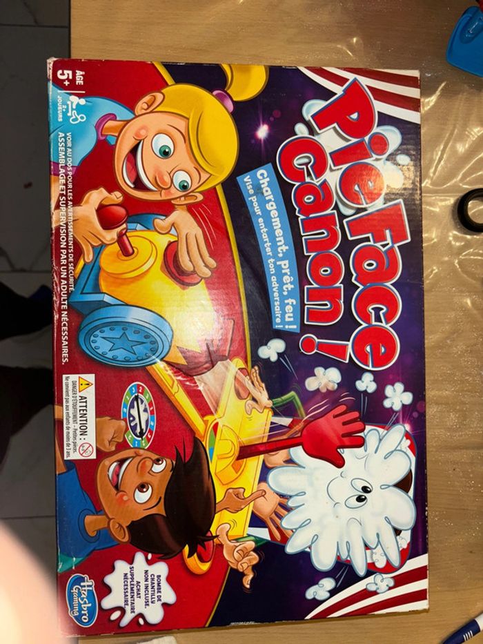 Pie face canon jeu de société neuf jamais ouvert