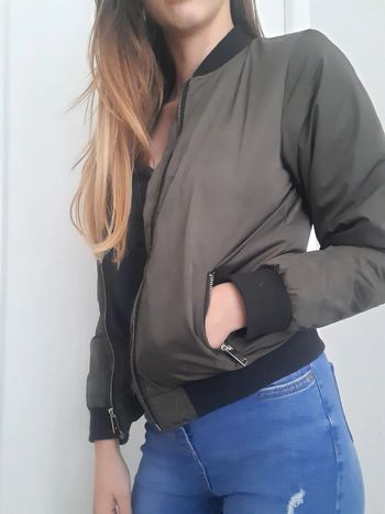 Bomber kaki