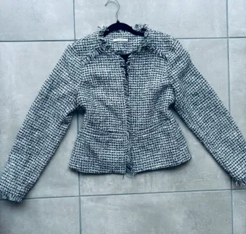 Magnifique veste blazer en tweed Camaïeu neuve