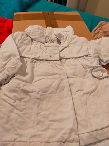 Manteau blanc 3 mois