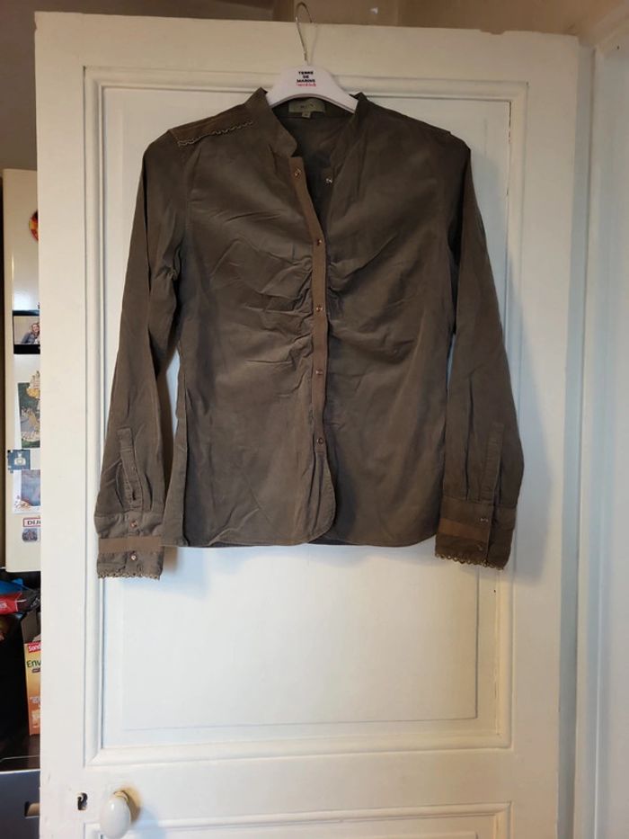 chemise en velour