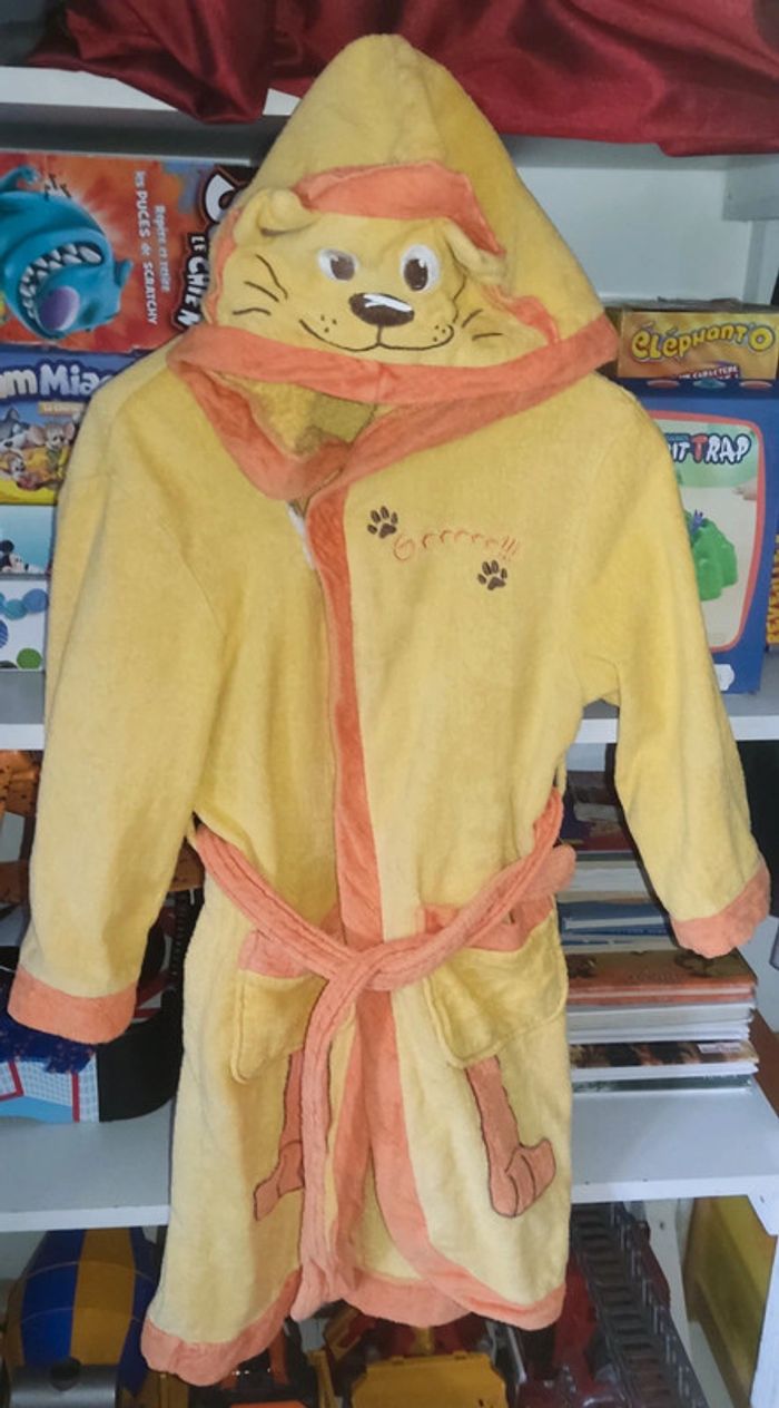Peignoir/ sortie de bain LION avec capuche