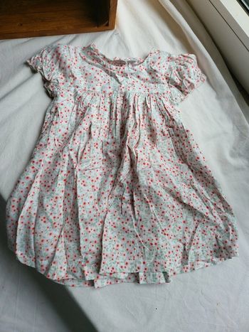 Robe légère fluide fleurie 6 mois