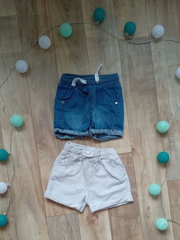2 shorts garçon