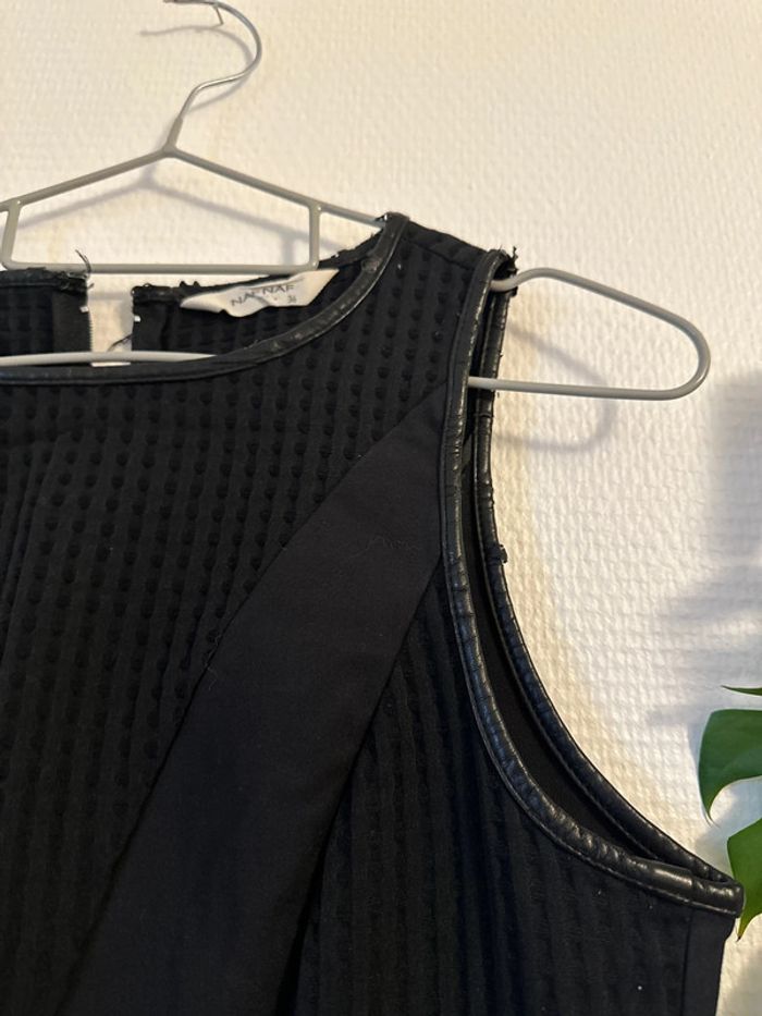 Robe noir cintré taille 36 S - photo numéro 3