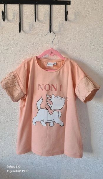 Tee-shirt manches courtes Marie 10A