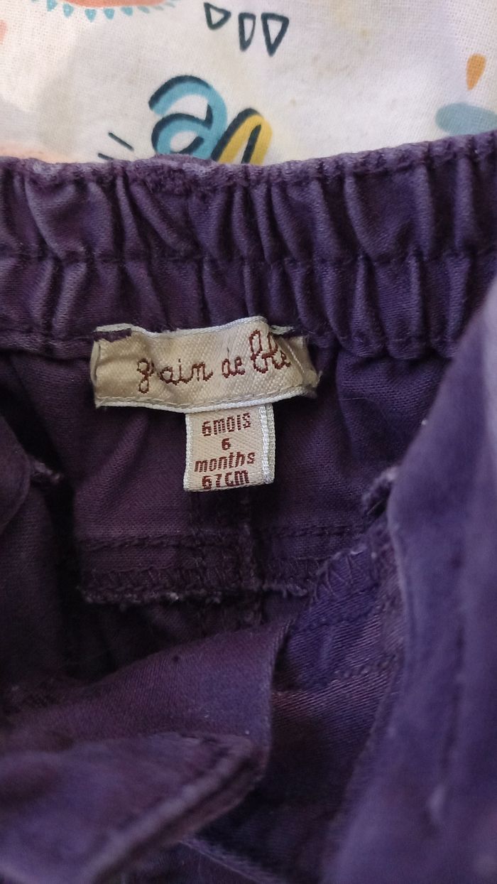 Jeans Grain de blé 6 mois - photo numéro 2