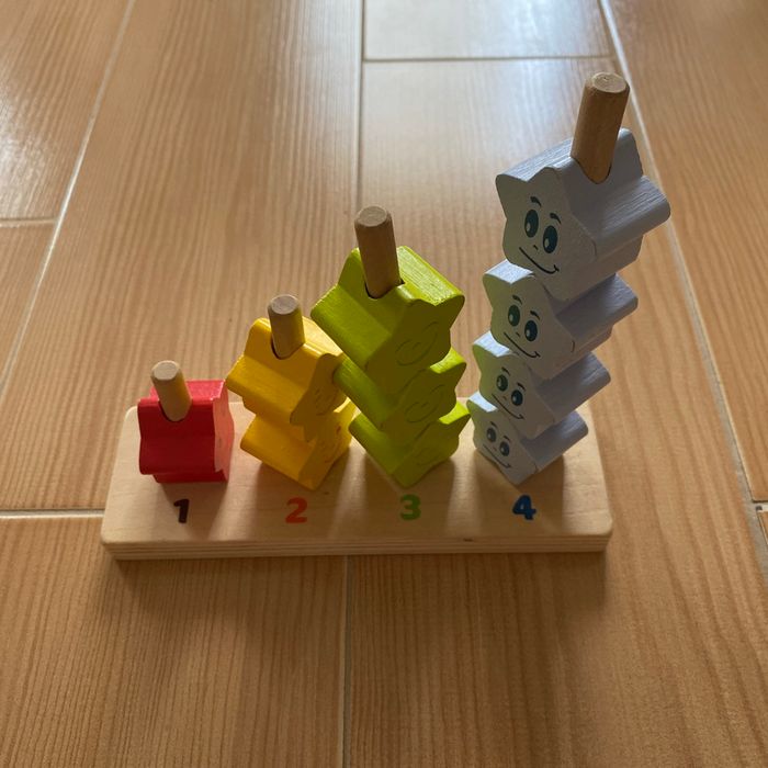 Jeux bois montessori