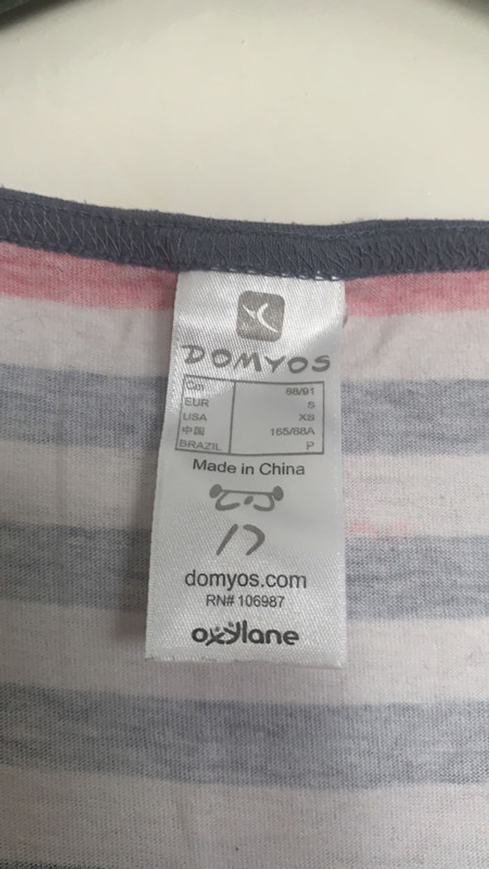 Débardeur rayé taille S - photo numéro 2