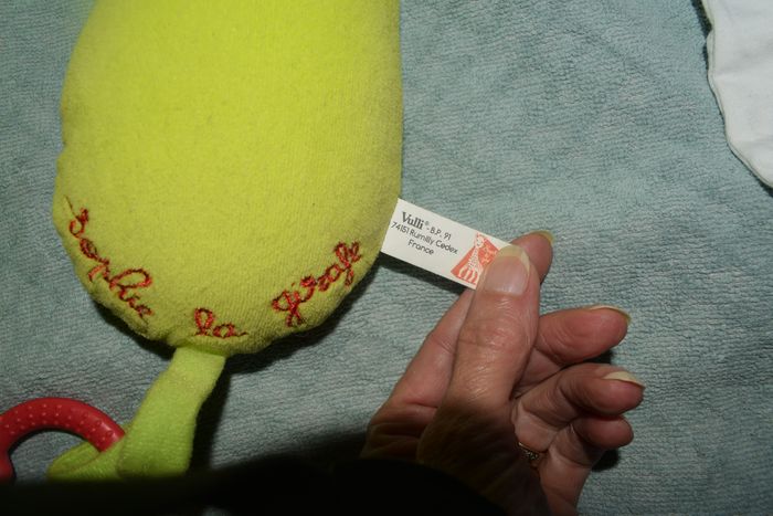 cale tête sophie la girafe - photo numéro 2