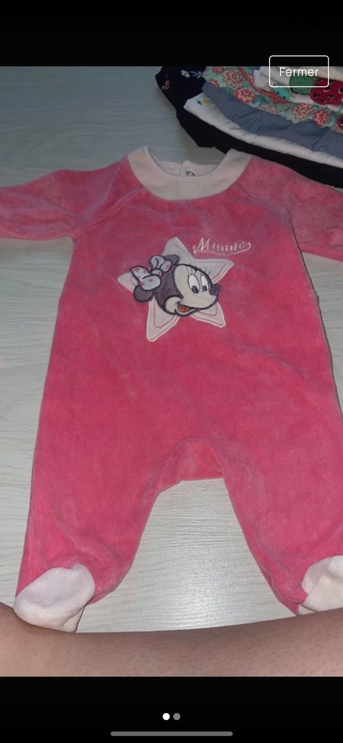 Pyjama Minnie bébé