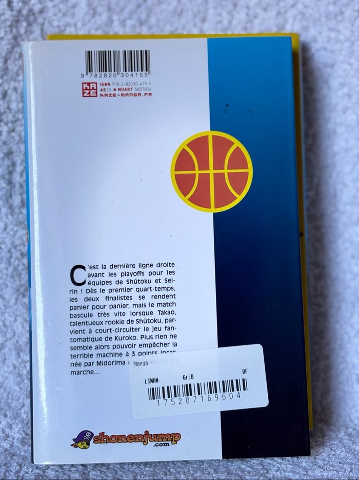 3 manga Kuroko no Basket - photo numéro 6