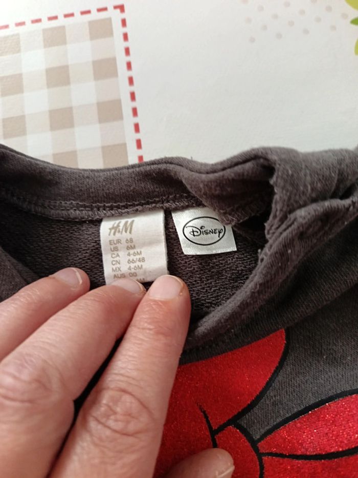 Pull+legging Disney Baby Minnie 6 mois - photo numéro 4