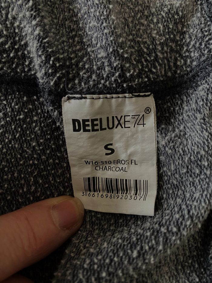 Sweat à capuche gris Deeluxe - photo numéro 8