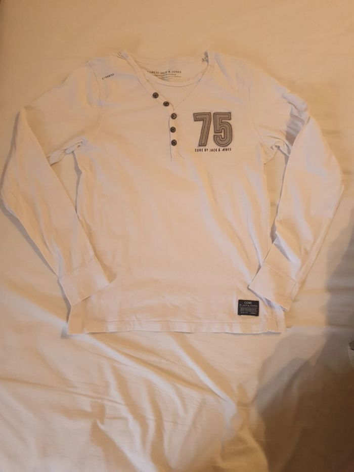 Tee-shirt manches longues homme taille S marque Jack & Jones