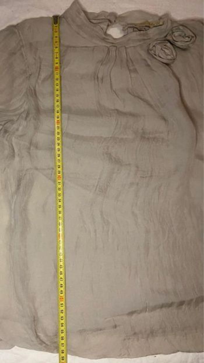 Haut beige »Marina Grey »manches longues - photo numéro 6