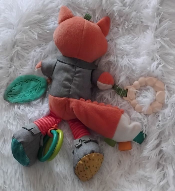 Doudou peluche renard d activités- Infantino - photo numéro 2