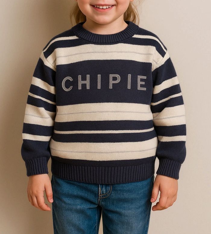 Pull rayé Chipie taille 4 ans