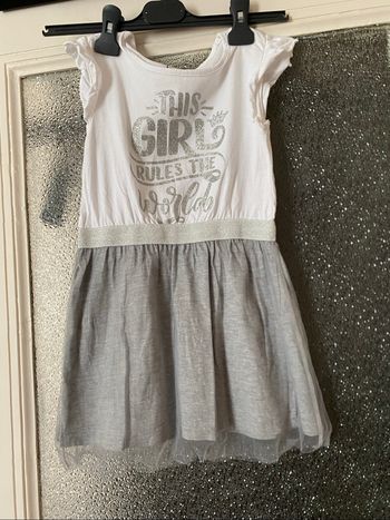 Robe blanche et grise US Jeans