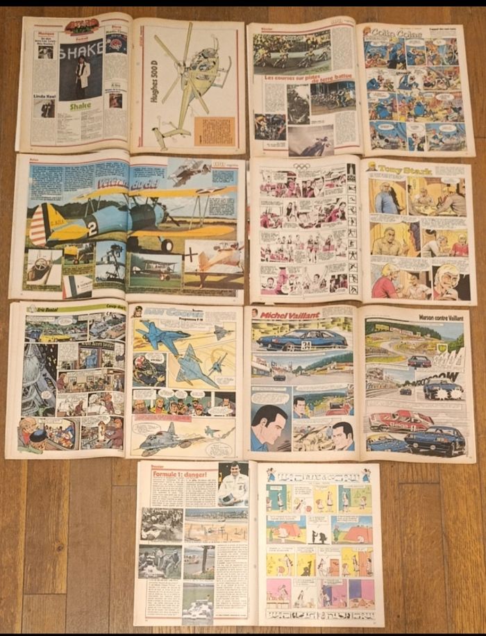 Lot de 7 anciens magazines Super As + superJ 1979/1980 Vintage - photo numéro 6
