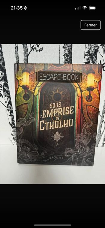 livre Sous l'emprise de Cthulhu