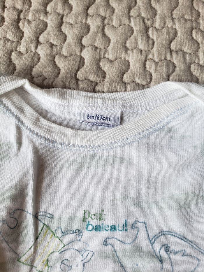 Lot 2 bodies petit bateau - photo numéro 4