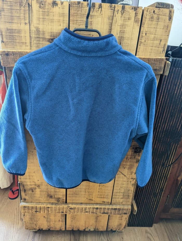 Polaire bleu Decathlon enfant 10ans - photo numéro 2