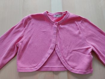 Gilet court rose  🍬