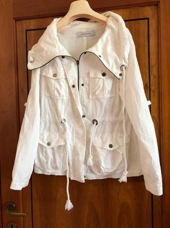 Veste blanche légère Zara très douce au toucher