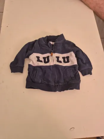 Gilet zippé 6 mois