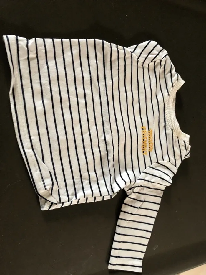 Tee shirt longues manches 3 mois