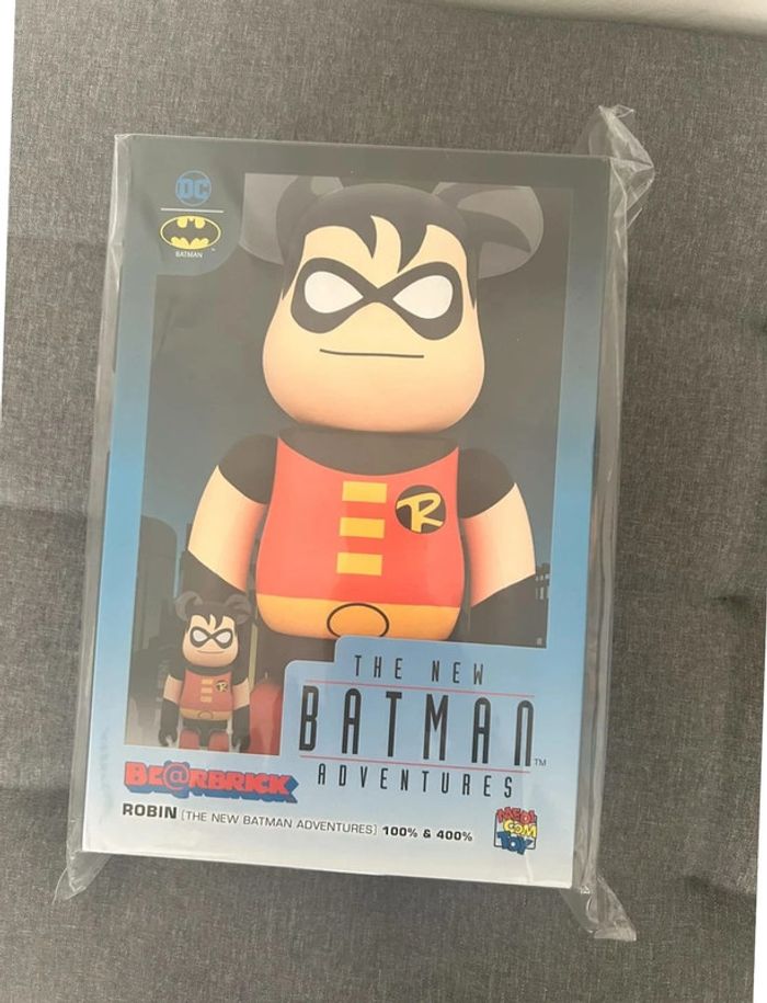 Bearbrick x Dc Robin