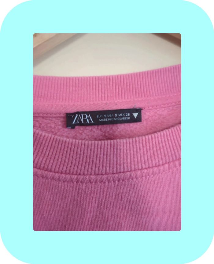 Croc top rose Zara S - photo numéro 3