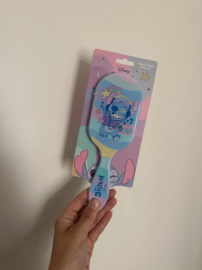 Brosse à cheveux Stitch Disney neuve avec étiquette