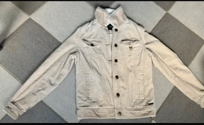 Veste fourrure camel bonobo