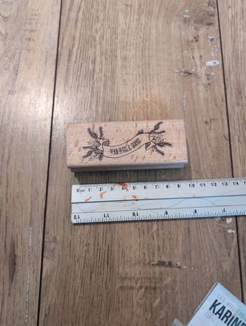 Tampon bois les ateliers de Karin