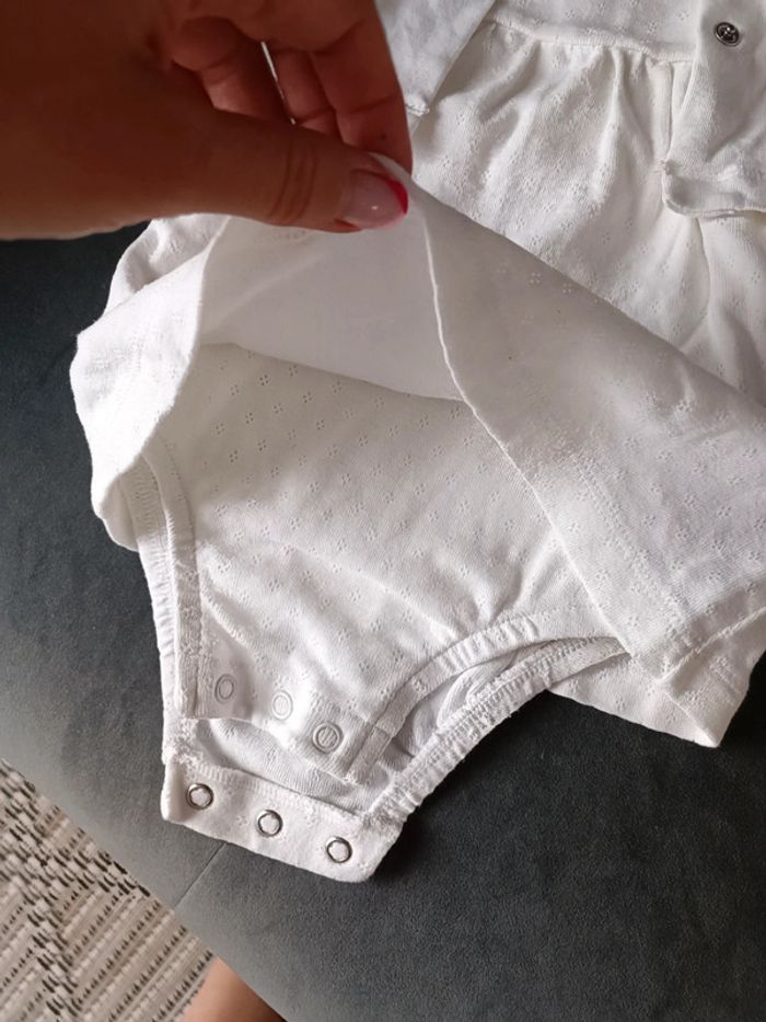 Robe avec body intégré et cardigan - photo numéro 2