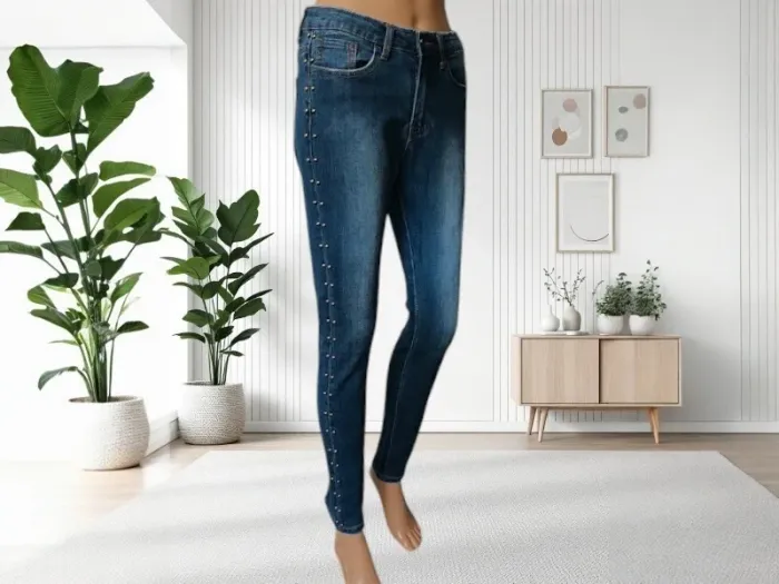 Jean skinny Missguided ,taille mi-haute ,stretch - photo numéro 5