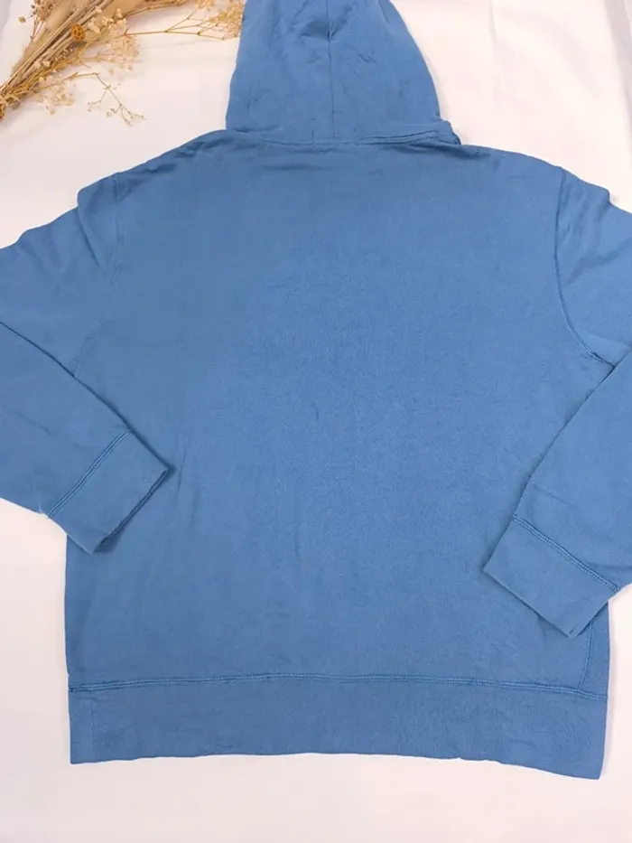 Sweat Polo Ralph Lauren homme bleu taille L capuche bon état - quelques tâches - photo numéro 18