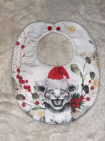 Bavoir de Noël 0/6 mois 