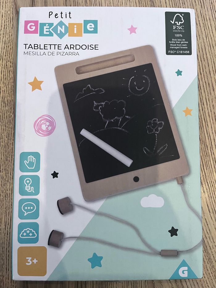 Tablette ardoise craie