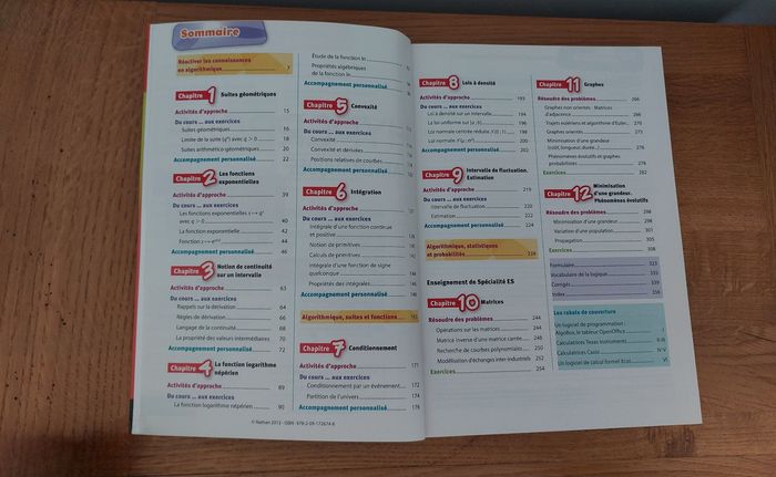 Mathématiques Term ES L + spécialités ES - photo numéro 2