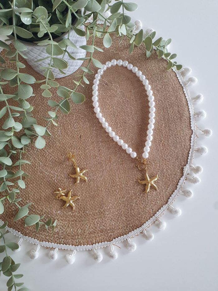 Boucles d'oreilles Étoile de mer - photo numéro 3